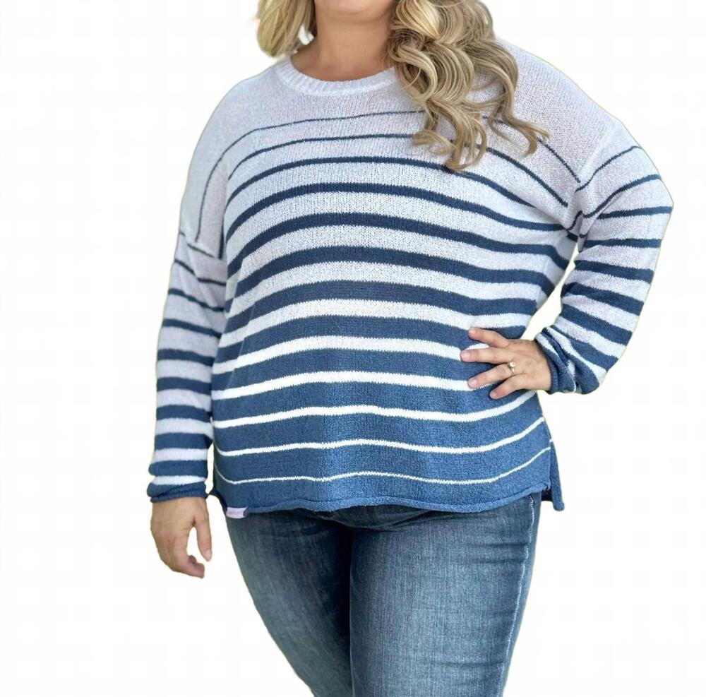 NEW SIMPLY SOUTHERN nantucket sweater in deep sea